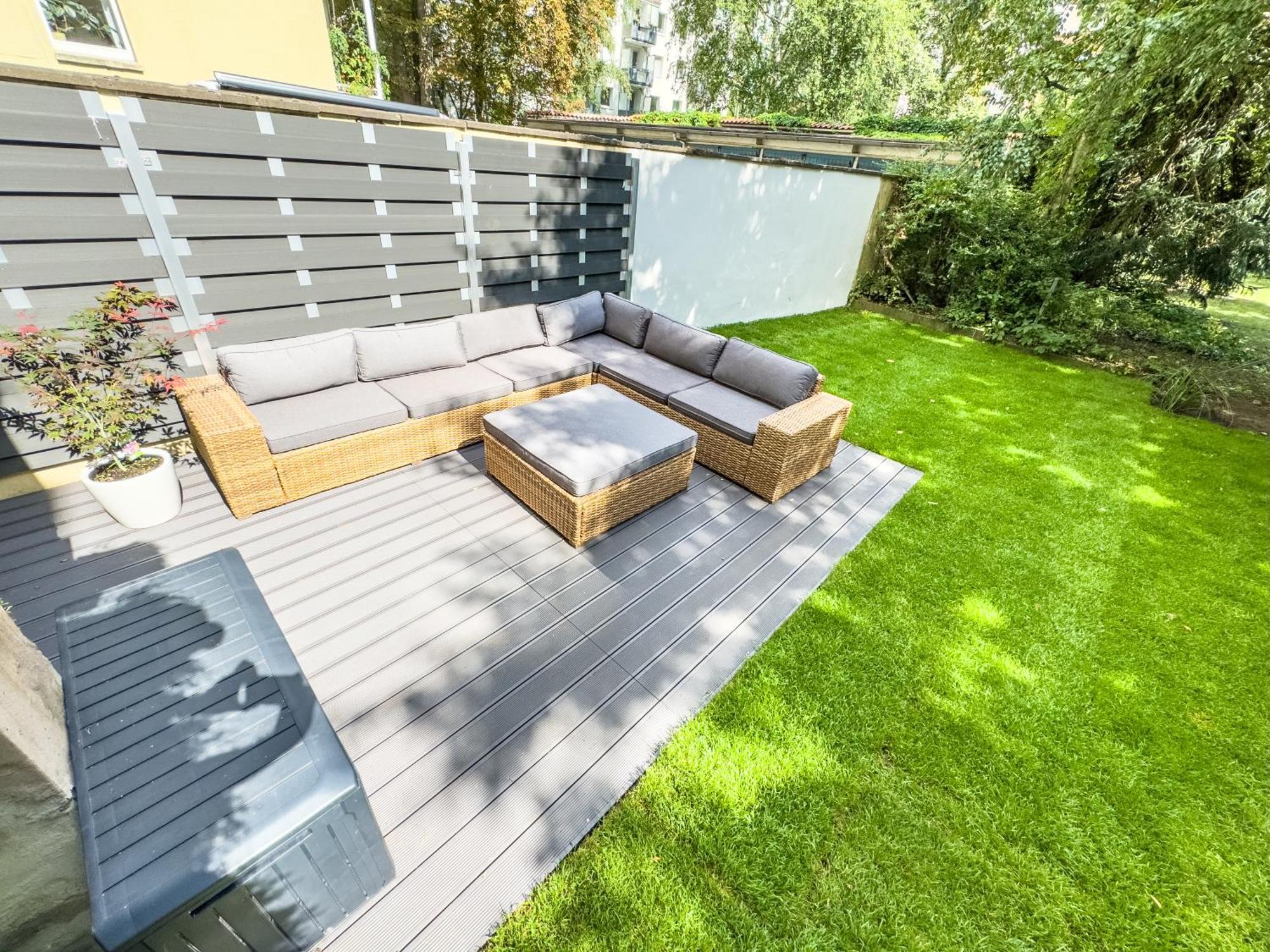 Citynah, Balkon, Grosse Kueche Und Garten Hanôver Exterior foto
